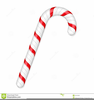 Candy Cane Background Clipart Image
