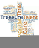 Time Treasure Talents Clipart Image