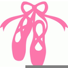 Ballet Slipper Clipart Image