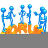 Discussion Board Clipart Image