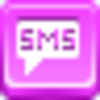 Free Pink Button Sms Image