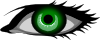 Green Eye Clip Art