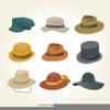 Free Clipart Of Top Hats Image