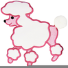 Pink Poodle Clipart Free Image