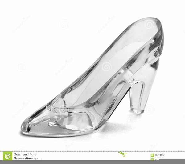cinderella slipper clip art
