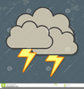 Lightning Storm Clipart Image