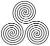 Triple Spiral Symbol Hi Image