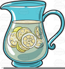 Pitcher Of Lemonade Clipart Free Image