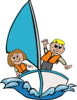 Sailing Kids Svg Med Image