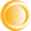 Orange Circular Button Clip Art
