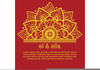 Hindu Wedding Card Clipart Image