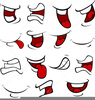 Cartoon Mouths Clipart Image