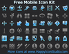 Free Mobile Icon Kit Image