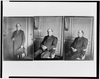 [three Portraits Of William Jennings Bryan At The Grand Hotel, Paris, All Three-quarter Length: 1) Seated, Facing Front; 2) Seated, Facing Left; And 3) Standing, Facing Front] Image
