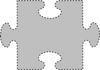 Jigsaw Piece 3 Clip Art