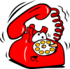 Ringing Phone Clip Art