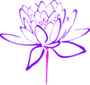 Pink Purple Lotus Clip Art
