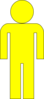 Yellow-man-symbol Clip Art