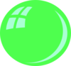 Green Bubble Clip Art
