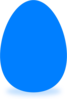 Blue Egg Clip Art