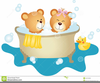 Free Baby Bath Clipart Image