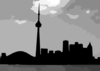 Toronto Skyline Combined Image