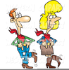 Old People Dancing Clipart Image