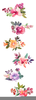 Posies Flowers Clipart Image