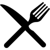 Clipart Plate Knife Fork Image
