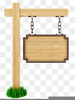 Free Wood Sign Clipart Image
