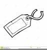 Luggage Tag Clipart Image