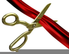 Free Ribbon Cutting Clipart Image