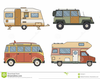Trailer Camping Clipart Image