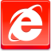 Free Red Button Icons Internet Explorer Image