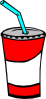 Soft Drink In A Cup Clip Art