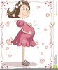 Pregnancy Announcement Clipart Image