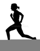 Free Clipart Of Girl Running Image