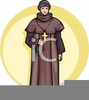 Franciscan Monk Clipart Image