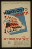 March On To Health Get Your Test Now : City Of Chicago Municipal Tuburculosis Sanitarium. Image