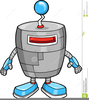 Cute Robot Clipart Free Image
