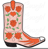 Clipart Of Cowboy Boot Image