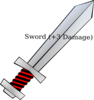 Sword Game Piece Clip Art