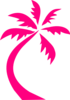 Palm Tree Pink Clip Art