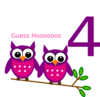 4th Birthday Owl Clip Art