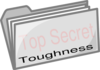 Top Secret Folder (toughness) Clip Art