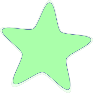 Green Star Clip Art at  - vector clip art online, royalty free &  public domain