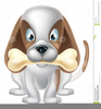 Cartoon Dog Bone Clipart Image