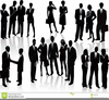 Clipart Group People Silouette Image