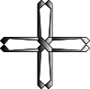 Holy Steel Greek Cross Clip Art