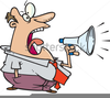 Free Clipart Yelling Image